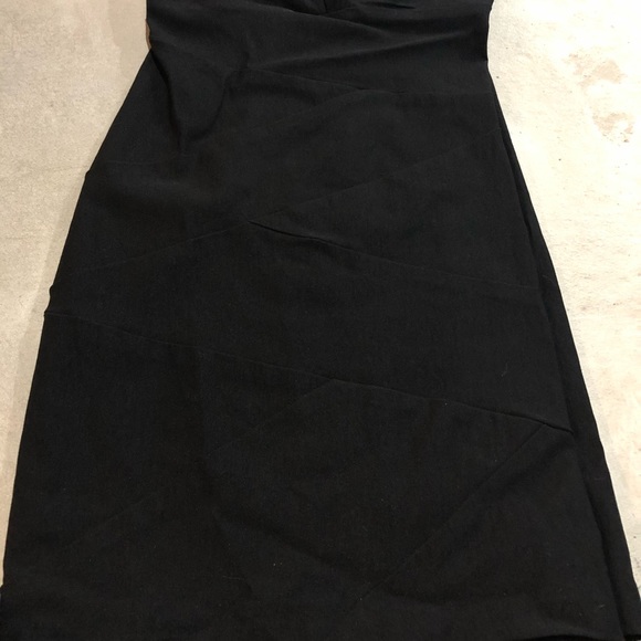 Black Strapless Cocktail Dress - Picture 5 of 10